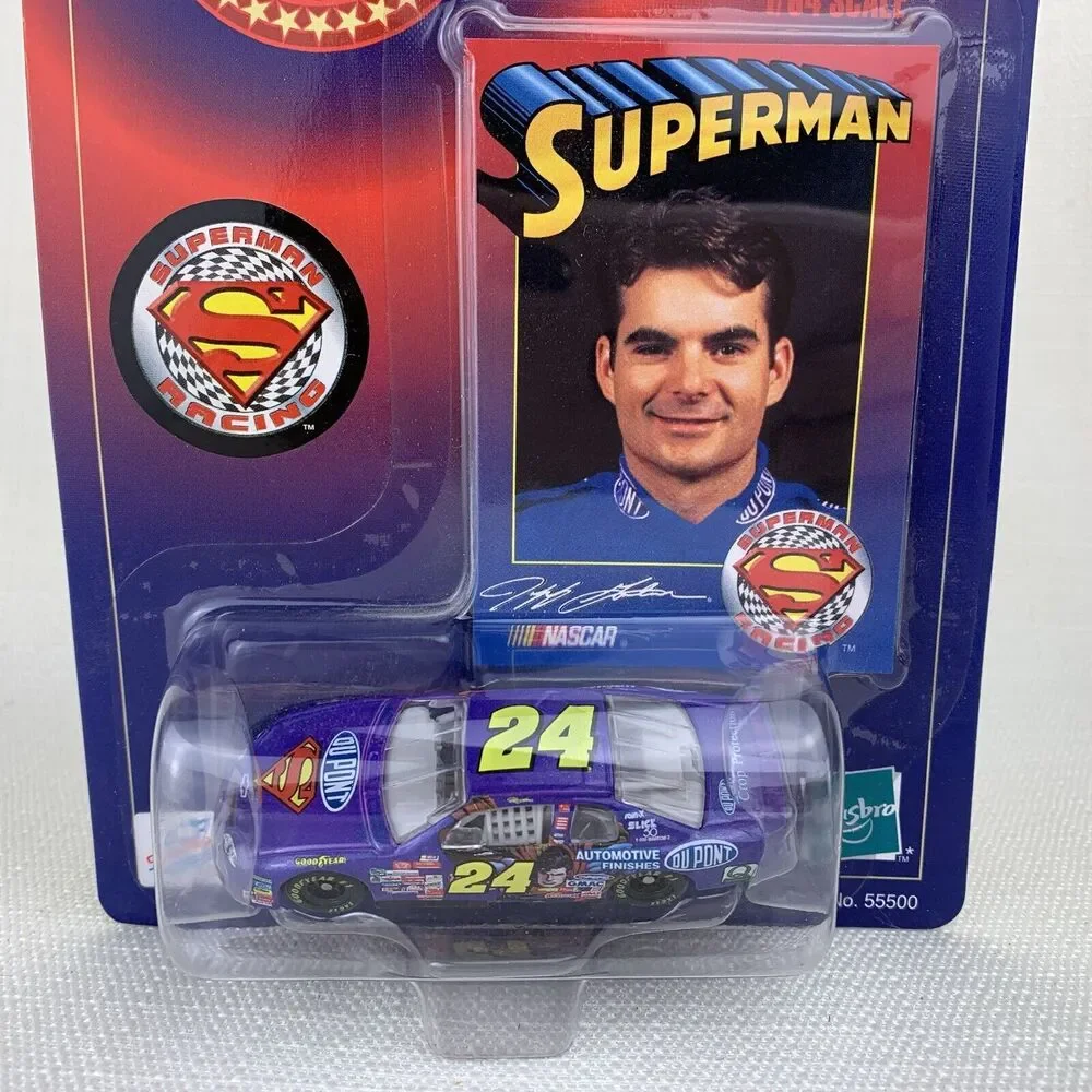 1999 Winner's Circle Jeff Gordon Dupont‎ Superman Monte Carlo 1:64 Diecast Card